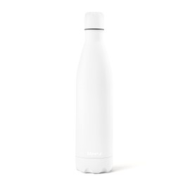 Lifestyl Stainless Steel Water Bottle| 24 Hrs Cold & 12 Hrs Hot| Thermoshield Technology Vacuum Insulated Metal Water Bottles, Leak-Proof Drinks Bottle for Sports, Gym, Yoga, Cycling (1000 ml, White)