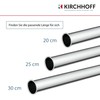 KIRCHHOFF 98848318 Immersion Pipe for Siphon 30 cm Chrome, Pipe