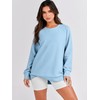 ANRABESS Women's Oversized Sweatshirts Crewneck Long Sleeve Tunic Pullover Shirts