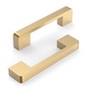 KNOKLOCK 10 Pack 3.75 Inch(96mm) Kitchen Cabinet Handles Champagne Bronze