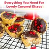 Baketivity Valentines Day Caramel Kisses Kids Baking Kit - Baking