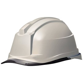 Midori Anzen Helmet, For Work, PC, Clear Visor, Anti-slip, SC19PCL RA3 KP Included (α Liner), Gray/Smoke