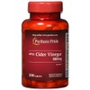 Puritan's Pride Apple Cider Vinegar 600 mg, Vegetarian Dietary Supplement,