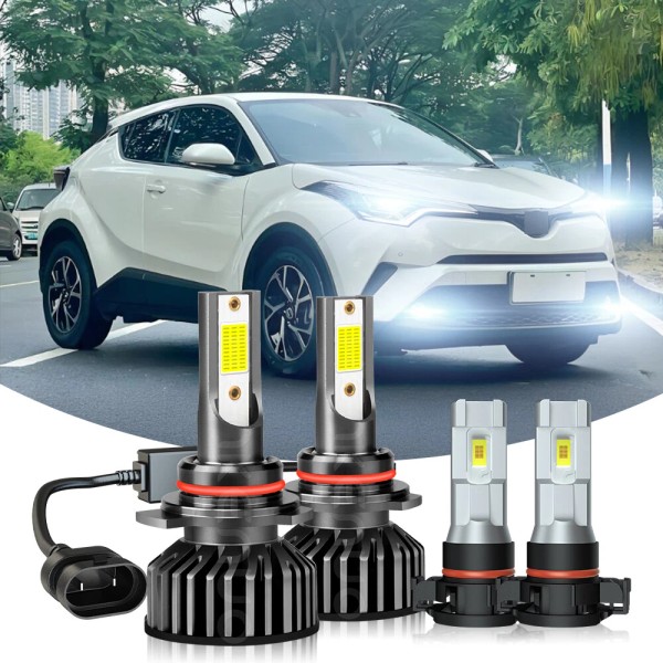 SHENKENUO For Toyota C-HR/CHR/CH-R 2018-2019 6000K White faro LED blanco