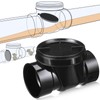 Tondiamo 3 Inch Backwater Valve Drain Backflow Preventer Valve Prevent