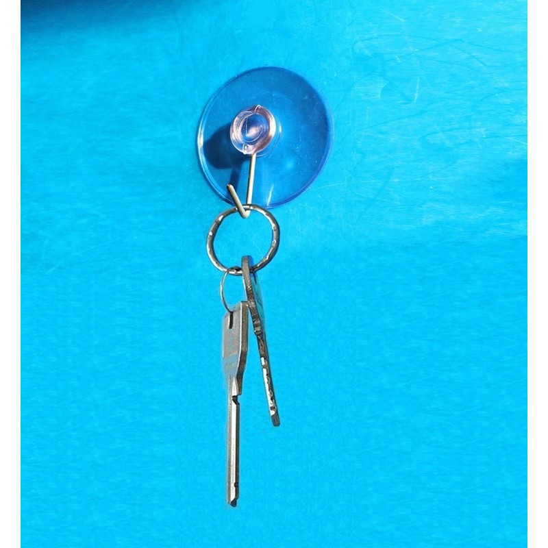 OMYZERO 100pcs Mini Clear Plastic Suction Cups Without Hooks (30mm)