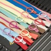Copiel Resin Zippers 20pcs Sewing Zippers with Lifting Ring Quoit