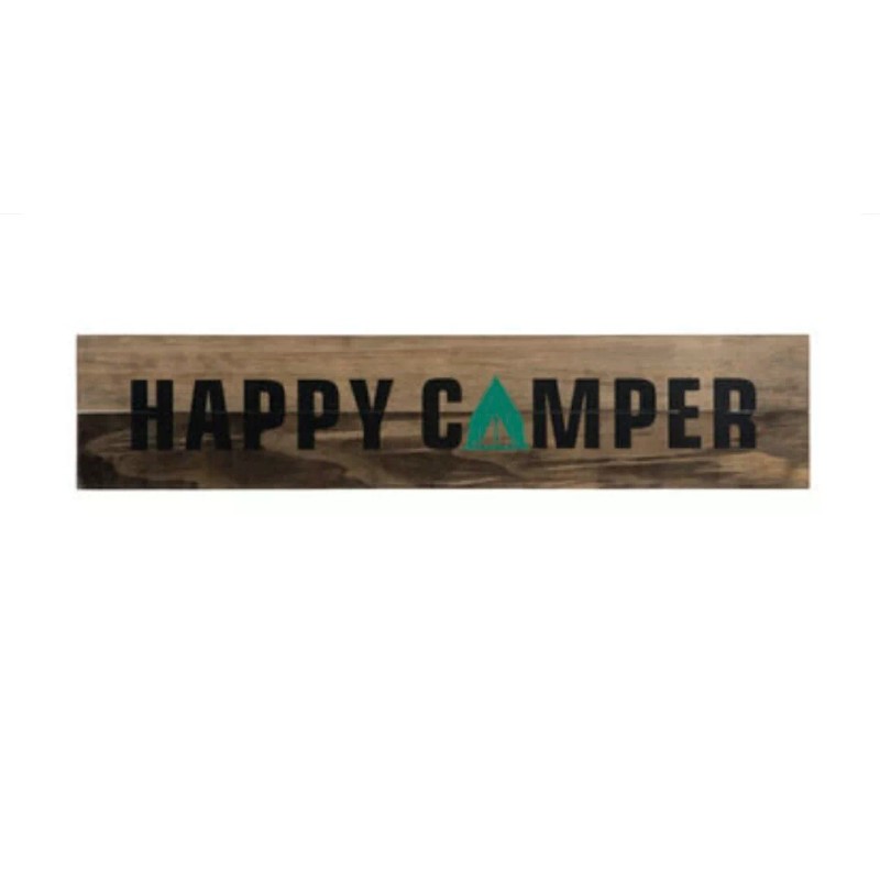 Hobby Lobby HAPPY CAMPER: WOOD: WALL: SIGN: CAMPING: HOME: OFFICE:
