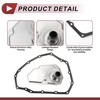HEROFFIX 1 Set Transmission Filter Gasket Kit for Nissan Kicks