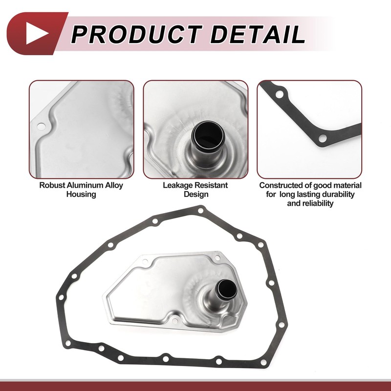 HEROFFIX 1 Set Transmission Filter Gasket Kit for Nissan Kicks