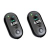 Healeved 2pcs Translucent Breath Alcohol Tester High-sensing Chip Filtered Impurities