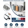 Alise Double Towel Bar Black,28" Towel Rack for Bathroom Wall