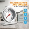 Oven Thermometer, Oven Thermometer Stainless Steel with Large Dial for