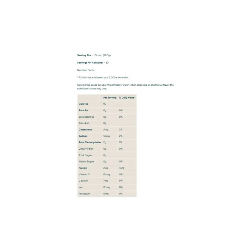 Proteína Whey Myprotein Clear Isolate Sabor Sandía 526g 20 Porciones