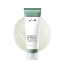 Anua Heartleaf Exfoliating Gel, Gentle Exfoliating with LHA, Mild Face Scrub with Natural Cellulose, Pore Cleansing, Soothing & Moisturising, Korean Skincare, 120 ml