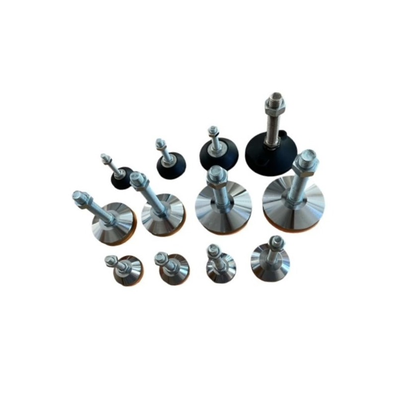 Heavy Duty Machine Foot - Height Adjustable - Vibration Damping