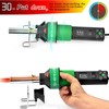 Heat Gun Kit Temperature Adjustable LCD Display Brushless Hot Air