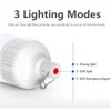 Emergency LED Light Bulb, USB Rechargeable LED Emergency Light Bulb,