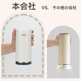 TYESO Tumbler with Lid, Vacuum Insulated, Large Capacity, Stainless Steel, Thermos, Water Bottle, Hot and Cold Insulation, Coffee Cup, Direct Drinking, Carry, Leak Proof, Dishwasher Safe, Removable