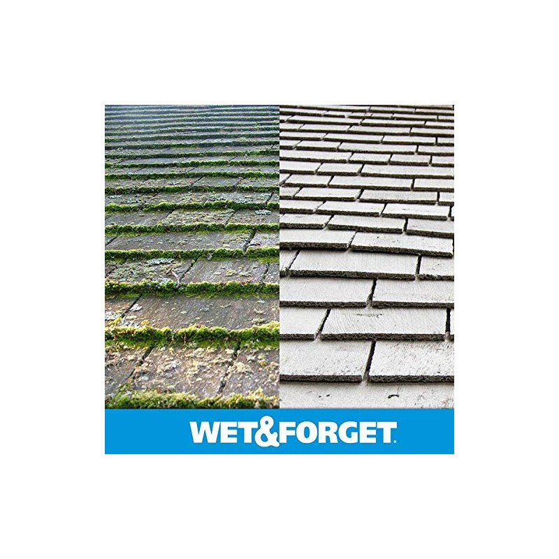 Wet & Forget No Scrub Outdoor Cleaner for Easy Removal