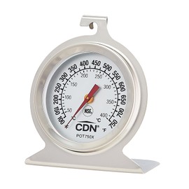 Termómetro de horno ProAccurate DOT2 con certificación NSF., ProAccurate termómetro de horno para altas temperaturas, Plateado, 1
