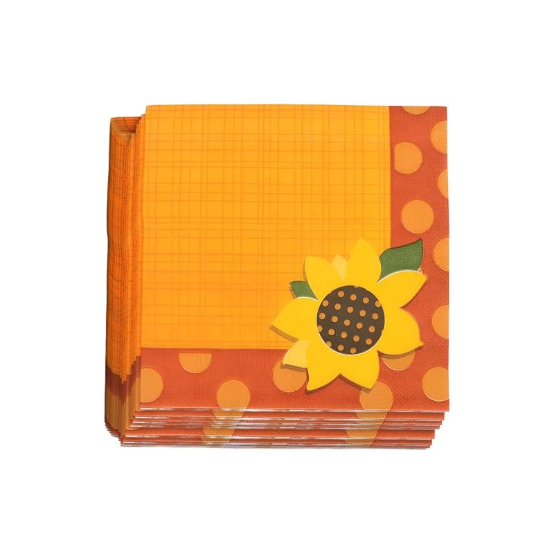 Lil’ Pumpkin Luncheon Napkins - Party Supplies - 16 Pieces
