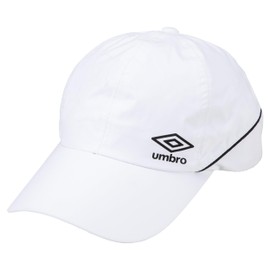 Umbro UF5SCP01U Waterproof Cap, Retroreflective, Ventilation, Rain, Practice, Moving,, WH(UF5SCP01U), Free size