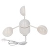 Anemometer Cup Speed Measuring Sensor Cup RJ11 Connector 3 Cups