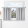 BGment Short Blackout Curtains 30 Inch Length for Small Windows