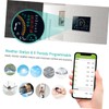Operitacx 1Pc Smart Thermostat Temperature Controller with Color Display Enabled