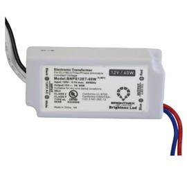 LA LED Lighting 12VDC, 60W Small Dimmable LED Driver (Transformer)- Small Size: 3.31x1.57x0.98 inch (L*W*H)- Compatible with Triac/ELV/MLV dimming- UL-RC,Class 2,Type HL-for Damp and Dry Location