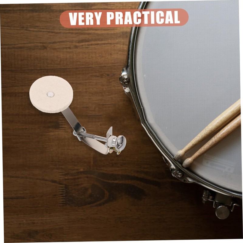 BESTonZON Snare Drum Pad Drum Damper Muter Sound Control Drum