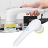 Electric Cleaning Brush, Cordless Handheld Electric Spin Scrubber with 5