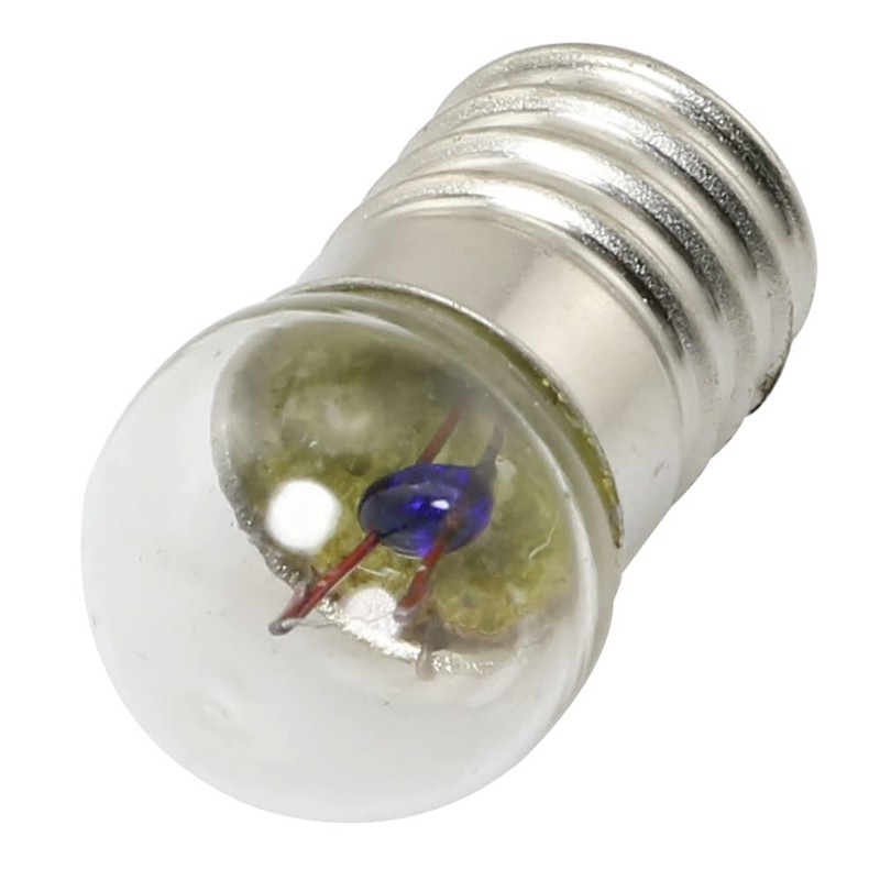 Mini Screw Base Light Bulbs SQXBK 20PCS E10 1.5V 0.3A