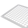 Repa Market 15 x 15 cm White Galvanized Steel Square