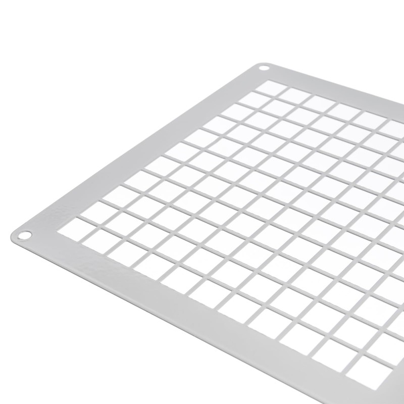 Repa Market 15 x 15 cm White Galvanized Steel Square