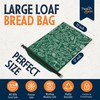 THINK4EARTH 2 Packs Bread Bags, Bread Bags for Homemade Bread