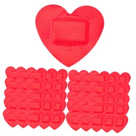 BESPORTBLE Heart Shaped 100pcs Self Small Patches Care Supplies for Boys and Girls Adults
