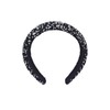 GWAWG Glitter Rhinestone Headband, Women's Wide Headband with Rhinestone Headband,