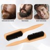 Slick Back Hair Brush for Smoothing Ponytail, Edge Control -