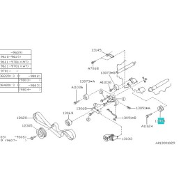 Subaru Genuine OEM Subaru Timing Belt Cogged Idler 1990-2015 Forester Wrx Sti Legacy ++
