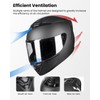 ILM Motorcycle Helmets Full Face for Men Women Cascos para