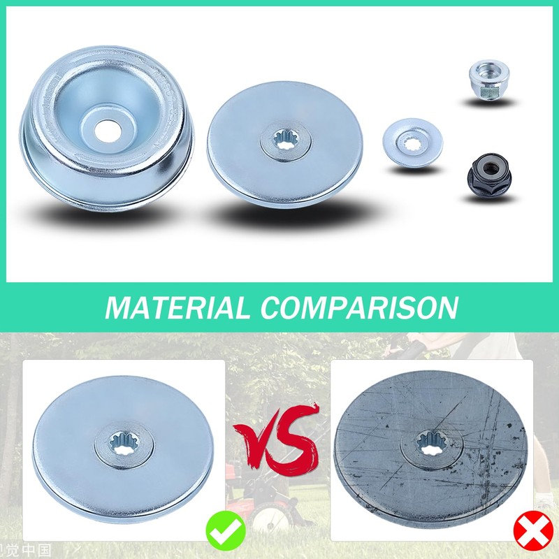 Blade Adapter Attachment Rider Plate Thrust Washer For Stihl FS120
