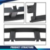 PIT66 Front Bumper Center Cover W/o Metal Clips, Compatible With