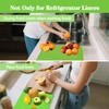 MAXTBEE 8 Pcs Refrigerator Drawer Liners for Fruit and Vegetables