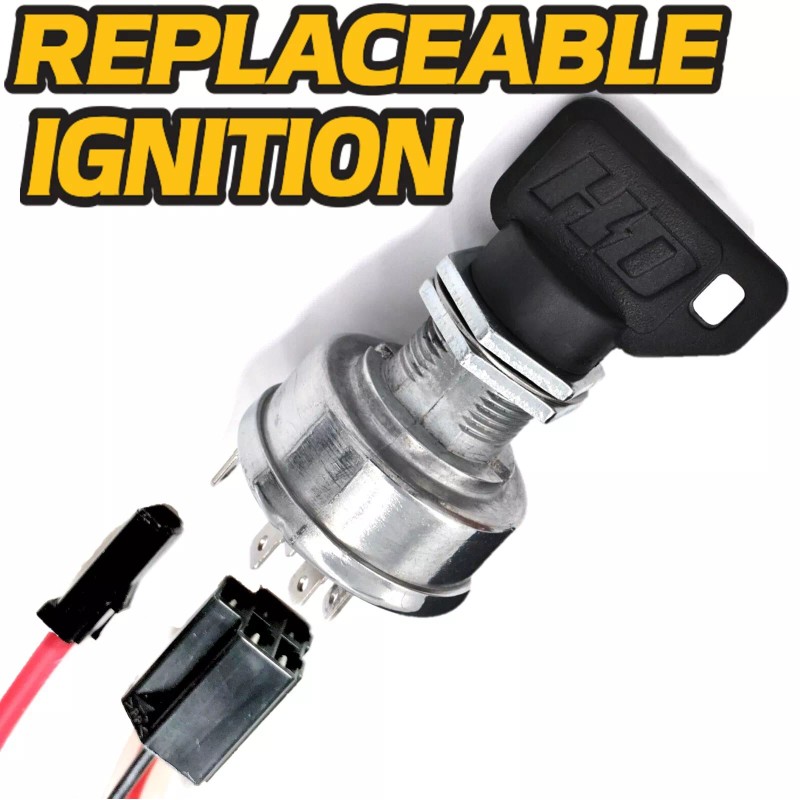 HD Switch AUC15330 Ignition Switch w/Replaceable Key Switch & Umbrella