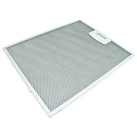 Bosch 353110 Cooker Hood Accessory (Metal Filter, Grease Filter, Rectangular Metal) White