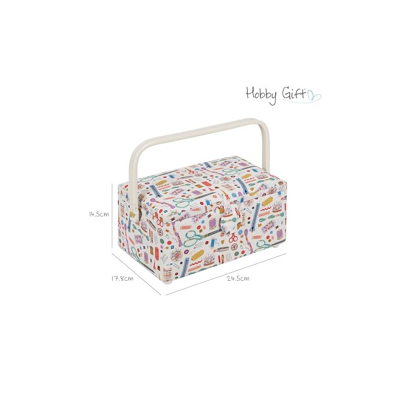 Hobby Gift Medium Sewing Craft Hobby Storage Box, Haby Notions