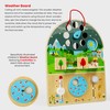 Bigjigs Toys Wooden Weather Board - Visual & Interactive Weather