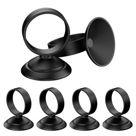 Pawfly 6 Pcs Fish Tank Tube Light Suction Cups Aquarium Suction Cups for 1" to 1.5" Wide Aquarium Tube Light Holders Suckers with 1 Inch Elastic Rubber Ring (Not for Airline Tubing)